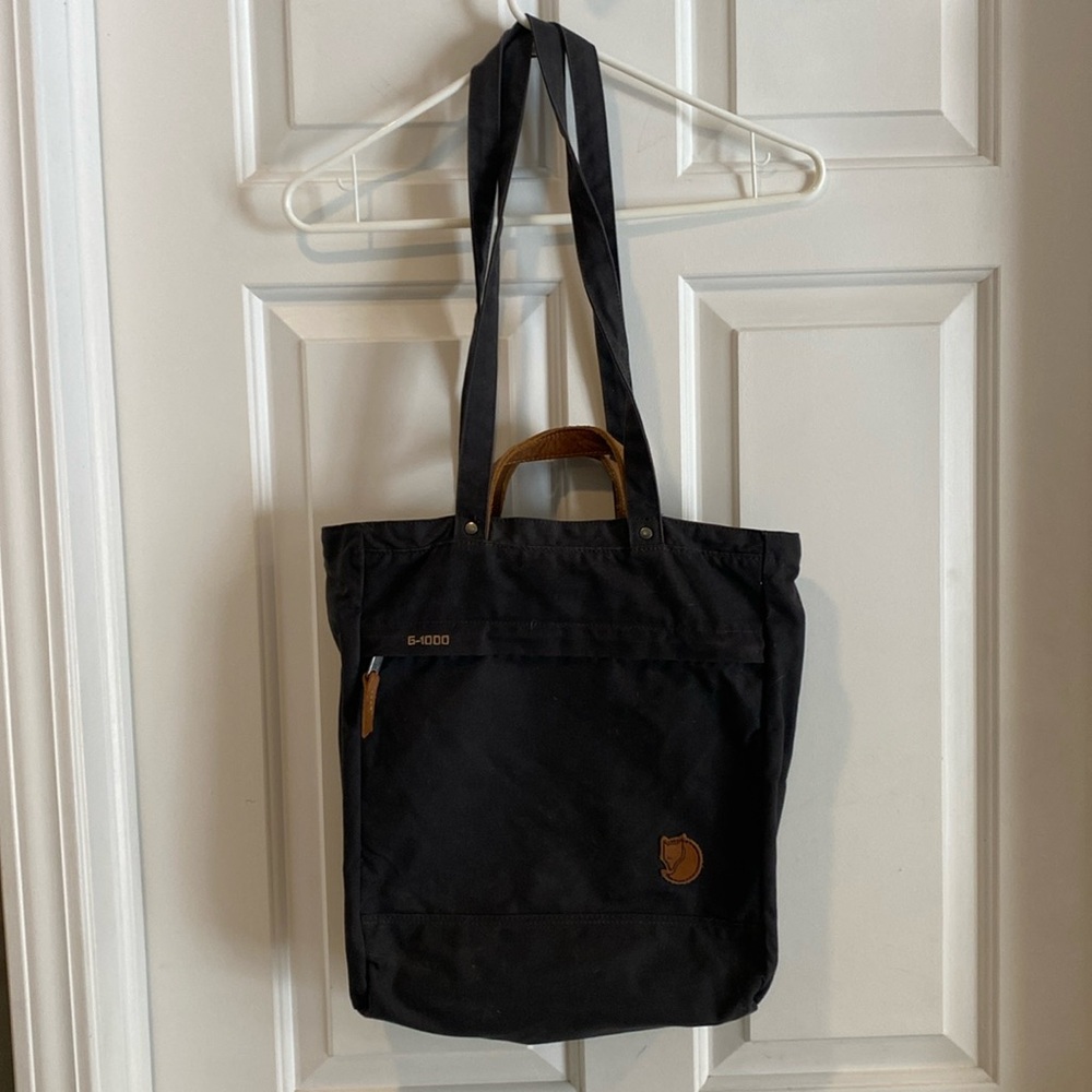 Fjallraven Ornskoldsvik Totepack Backpack and Tote Dark Gray